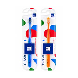 MyOra C-Soft Orthodontic Toothbrush (Pack Of 12) - 9
