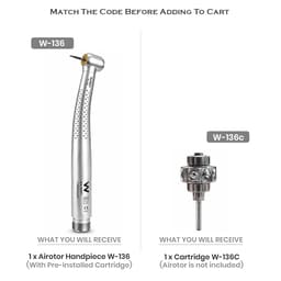 Waldent Sunny Plus Airotor And Cartridge - 1