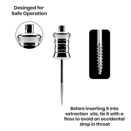 Dental Tooth Root Extractor - 34mm