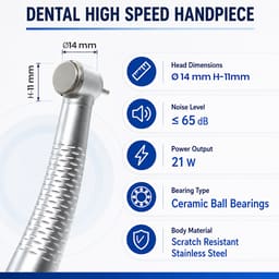 Waldent Sunny Plus Airotor And Cartridge - 6