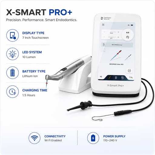 Dentsply X-Smart Pro Plus Endomotor with Integrated Apex Locator