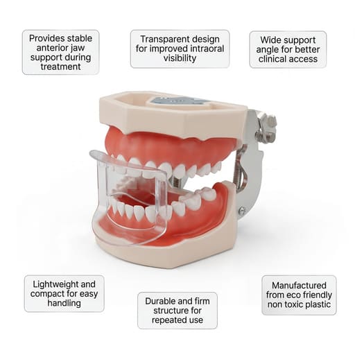 Dental Anterior Mouth Prop | Transparent