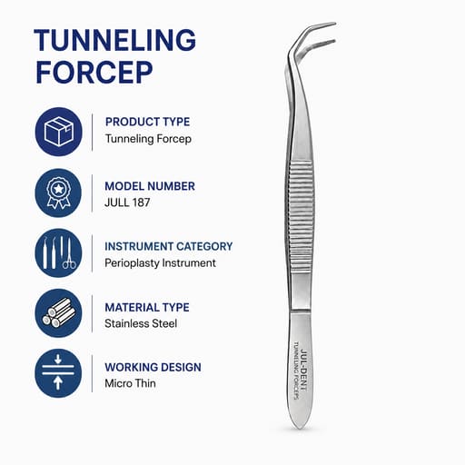 Julldent Tunneling Forcep (JULL-DENT 187)