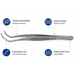 Julldent Tunneling Forcep (JULL-DENT 187) - 4