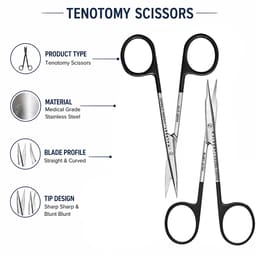 Waldent Stevens Tenotomy Scissors - 6