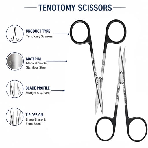 Waldent Stevens Tenotomy Scissors