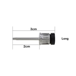 Dentaltech Prosthetic Hex Driver 1.25mm Long - Adin | Alpha-Bio Tec | Dentis | MIS | Biohorizons | Cortex Compatible - 3