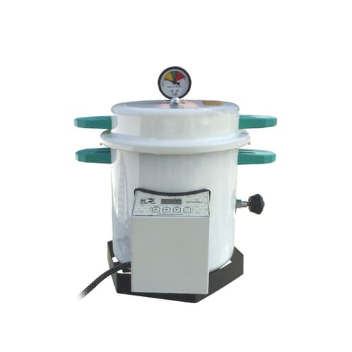 Life Intelloclave - Portable Steam Stericlave - 16 Litres And Drum (9x9inches) (ST1012INTELLO)