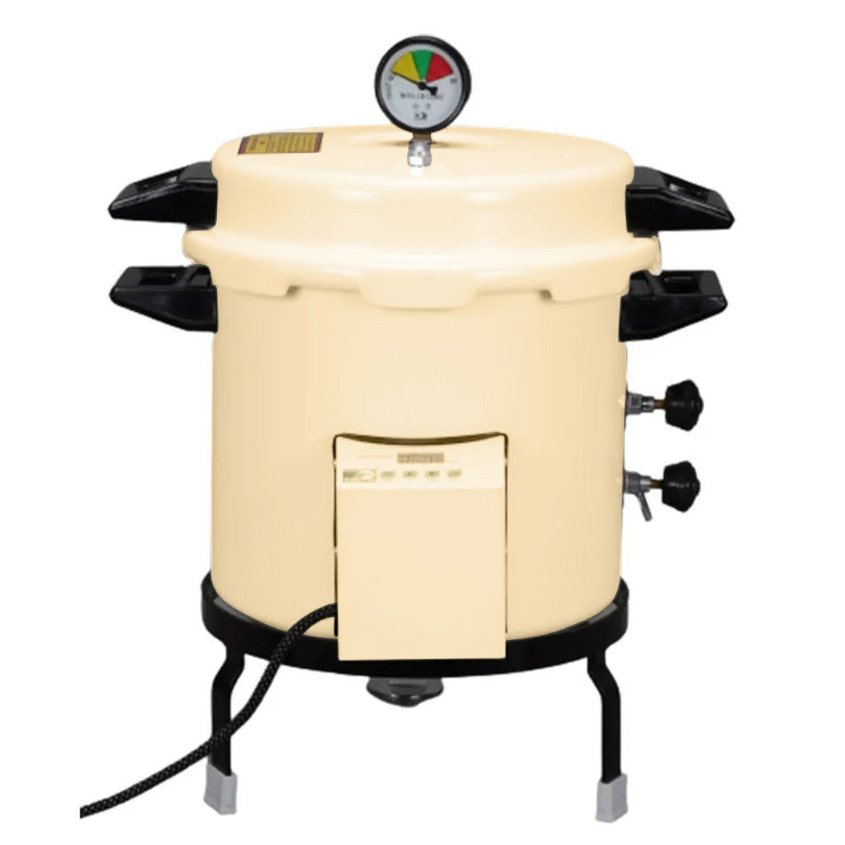 Life Intelloclave - Portable Steam Stericlave - 26 Litres And 2 Drums (11x5inches each) (Suitable for Sterilizing IMPLANT KIT) [ST1214 Intello]