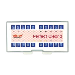 Osstem Orthodontics Perfect Clear 2 Saphire Mono Ceramic Bracket MBT - 022 (5x5)