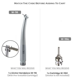 Waldent Nano Airotor And Cartridge