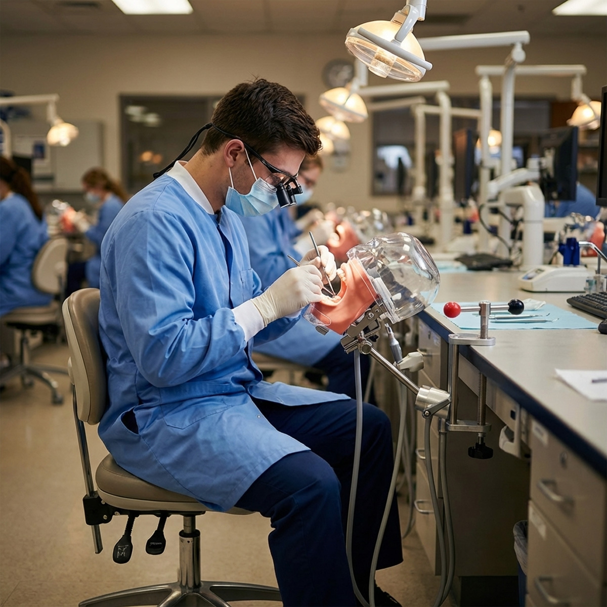 iDENTical Table Mount Portable Dental Manikin (TJ-MA02)