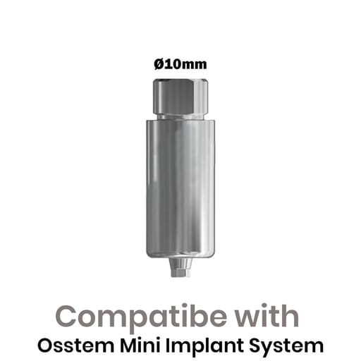 Dentaltech Premill Abutment Blank Mini - Osstem Mini Implant Compatible (OSSM)