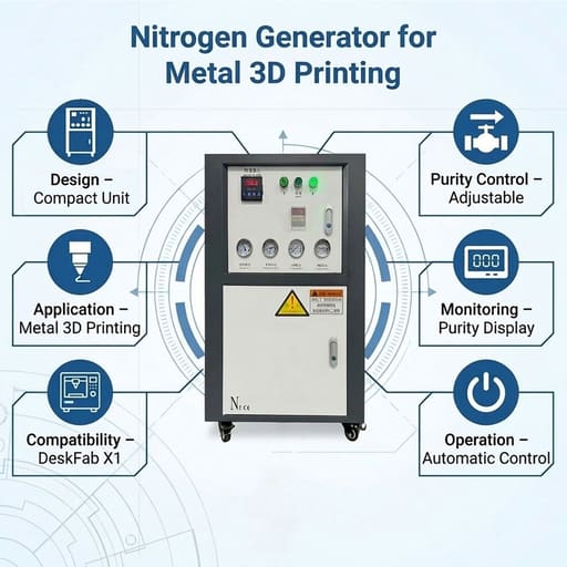 Fastform DeskFab X1 Accessories Nitrogen generator