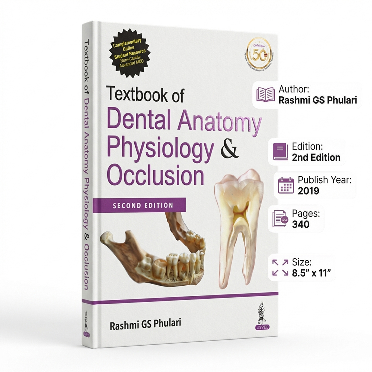 Jaypee Medical Textbook of Dental Anatomy, Physiology & Occlusion (ISBN - 968943)