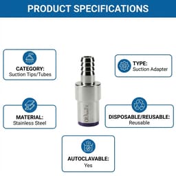 Oracraft Aspirator Adopter Silicon Tubing (PTAA) - 2
