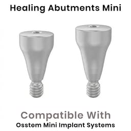 Dentaltech Healing Abutments Mini - Osstem Mini Implant Compatible