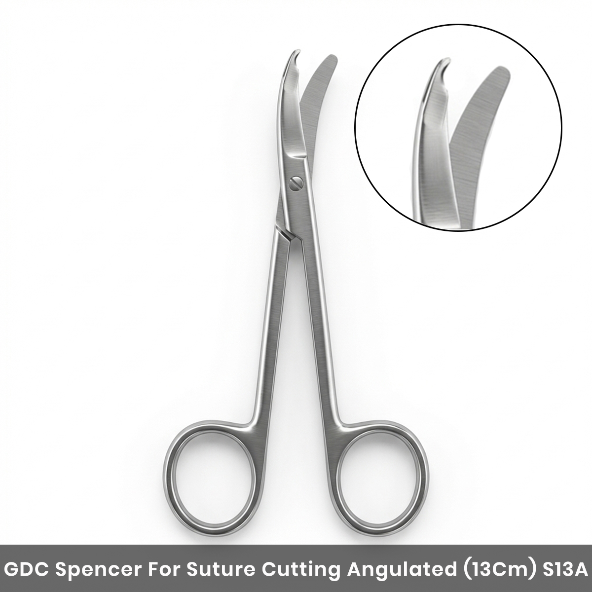 GDC Spencer For Suture Cutting Angulated (13Cm) S13A