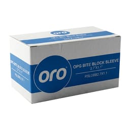 Oro OPG Bite Block Sleeve 2.7" x 1.1" - 2