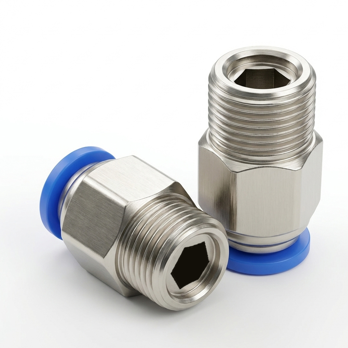 Sparedent Dental Air Compressor Quick Coupler Joint Pipe Connector External Thread