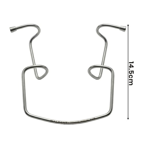 Waldent Oringer Lip & Cheek Retractor Medium - 14.5cm (8/120)