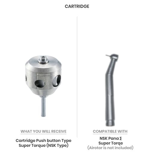 Airotor Cartridge Push button Type - Super Torque (NSK Type)