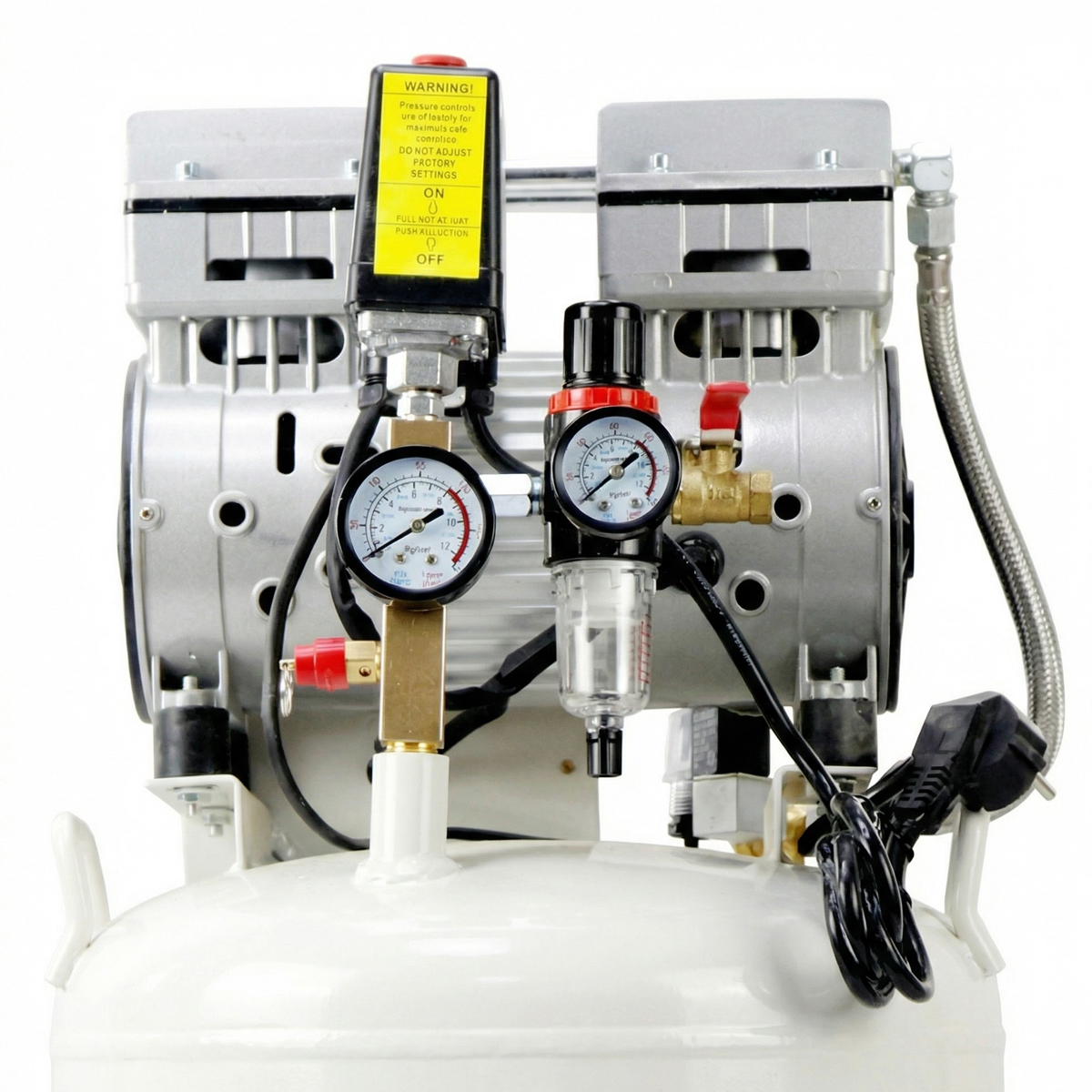 Waldent Oil Free Dental Compressor Head 1.1HP 