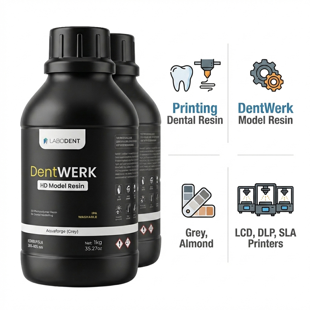 Labodent DentWERK HD Model Resin