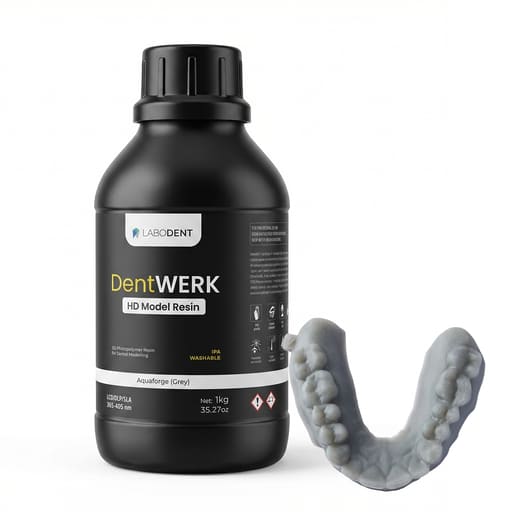 Labodent DentWERK HD Dental 3D Printer Model Resin