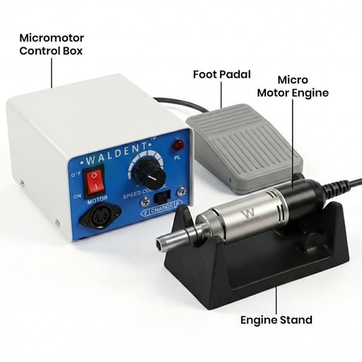 Waldent Micromotor Parts And Kit