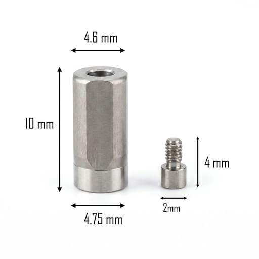 Dentaltech Dio Implant Compatible Multi Unit Scan Body (DIO-Hybrid)