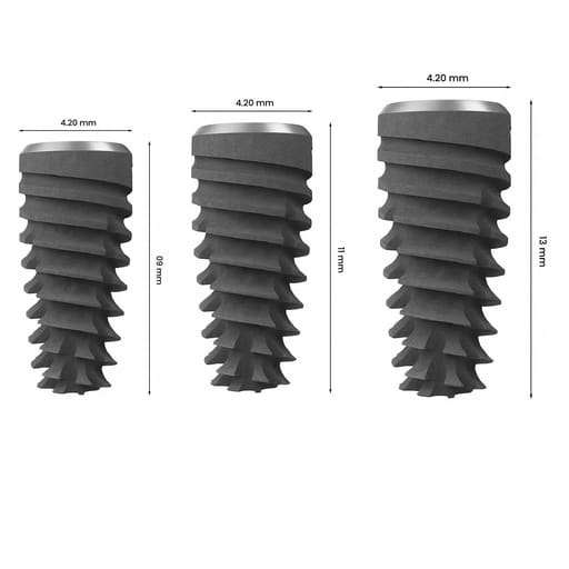 Apex Konnect Dental Implants 4.20mm