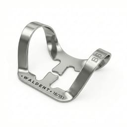 Waldent Brinker Rubber Dam Universal Clamp Adult | For Bicuspids & Incisors - B6 (16/151) - 1