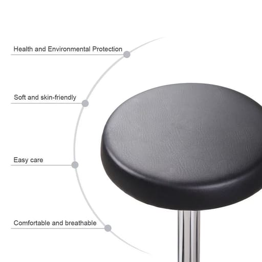 Indian Dental Stool with Armrest and Metal Base