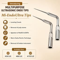 Integrated Endodontics Mi-EndoUltra Multi-Purpose Ultrasonic Endo Tips (Pack of 1) - 11