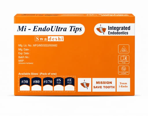Integrated Endodontics Mi-EndoUltra Multi-Purpose Ultrasonic Endo Tips (Pack of 1)