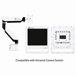 Intellicam Double Arm Mechanical Monitor Mounting Bracket - 360° Rotation (MUS-M2) - 3