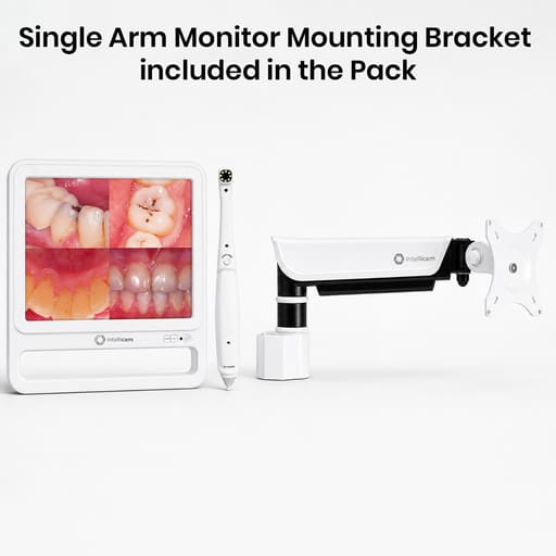 Intellicam Smart WiFi Intraoral Camera System - 17″ HD Display (MUS-Q5)