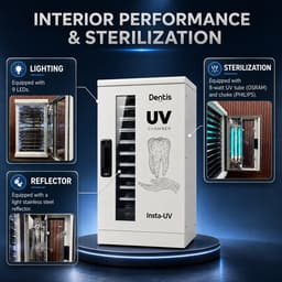 Dentis UV Chamber Insta-UV (12 Stainless Steel Trays) - 6