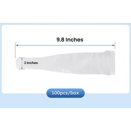 ET Dental VisiSafe Intraoral Camera Sheath - 9.8 x 2 inch (100pcs/Box) - 7