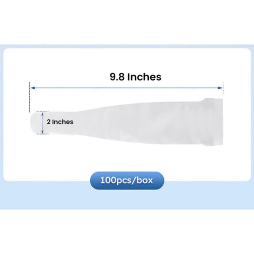 ET Dental VisiSafe Intraoral Camera Sheath - 9.8 x 2 inch (100pcs/Box)
