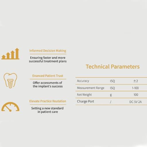 DentalPlant Implant Stability Tester - Golden