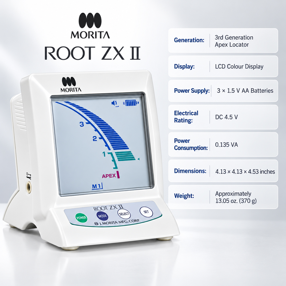 Buy J Morita Root ZX II Apex Locator (Dentaport ZX) online at best