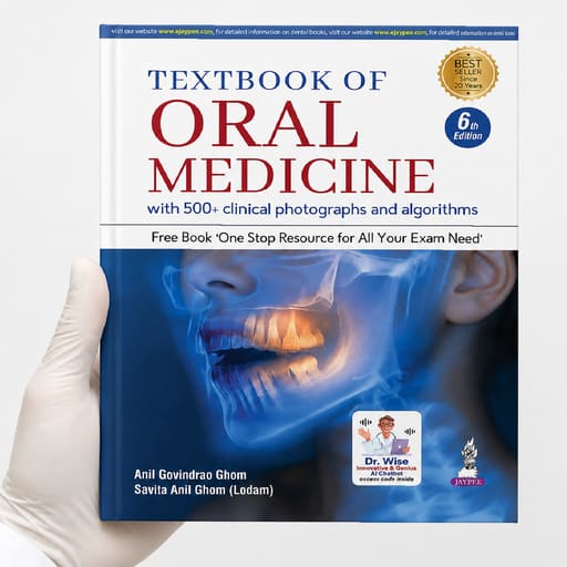 Jaypee Textbook of Oral Medicine - 6th Edition with Complimentary Exam Resource Book | ISBN378156