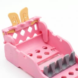 Dental Instruments Sterilization Surgical Plastic Cassette Rack 4 Holder - 8