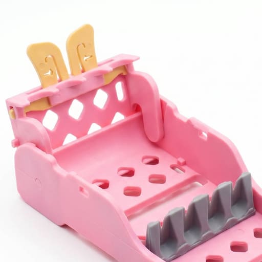 Dental Instruments Sterilization Surgical Plastic Cassette Rack 4 Holder
