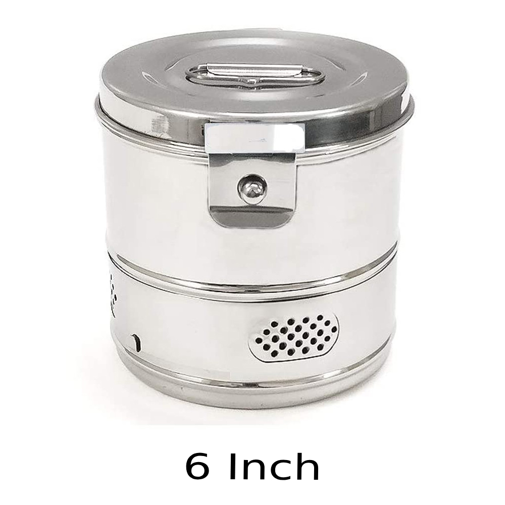 Dentis Dental Cotton Dressing Drum 6x6