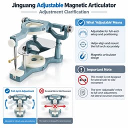 Jinguang Adjustable Magnetic Articulator - 5