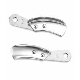 Jinguang Dentulous Non-Perforated Aluminium Impression Trays (Pack of 10) - 6
