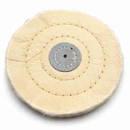 Jinguang Denture Polishing Buffing Wheel - White (4" x 50Ply)